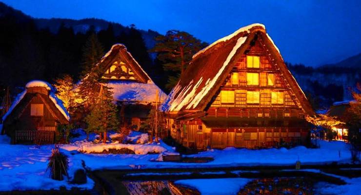 日本が誇る世界遺産 冬の 白川郷 で日本の美しさを堪能 Taptrip