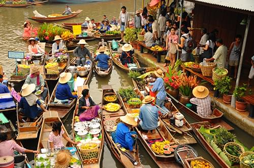 タイ・バンコクで定番のおすすめ水上マーケット特集！ローカル雰囲気たっぷりのお買い物天国