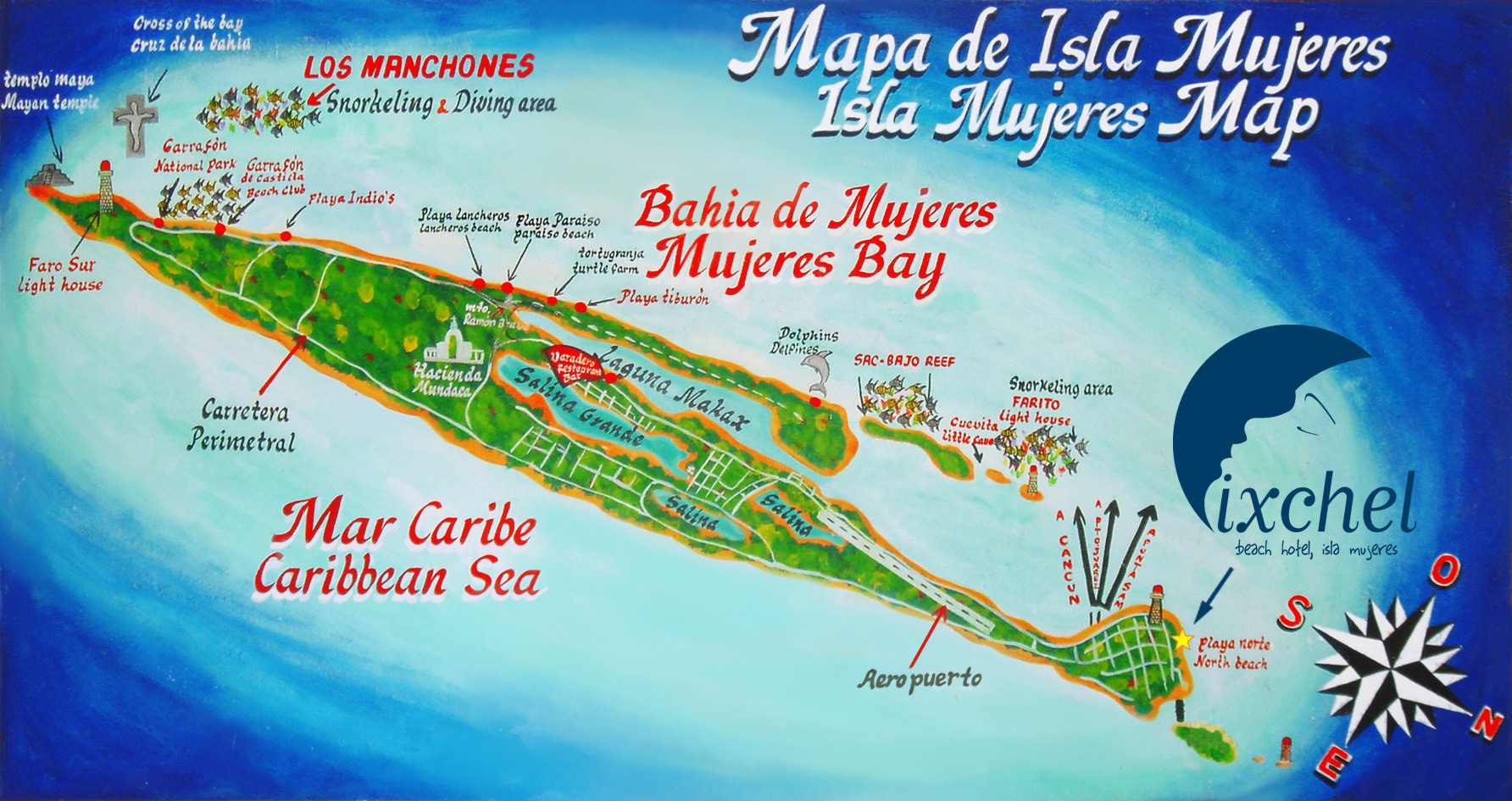 美しいビーチが広がるイルカの楽園！メキシコのイスラ・ムヘーレスの徹底ガイド
