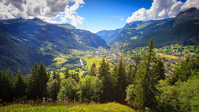 Theスイスアルプスの風景が広がる！グリンデルワルトを訪れよう