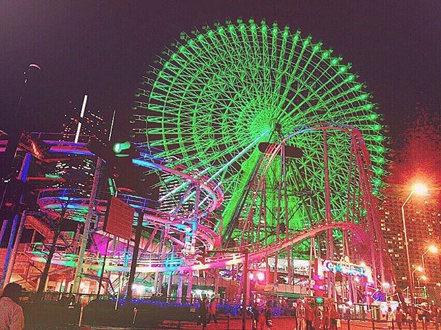 横浜コスモワールドでロマンチックデート！夜景デートで盛り上がろう