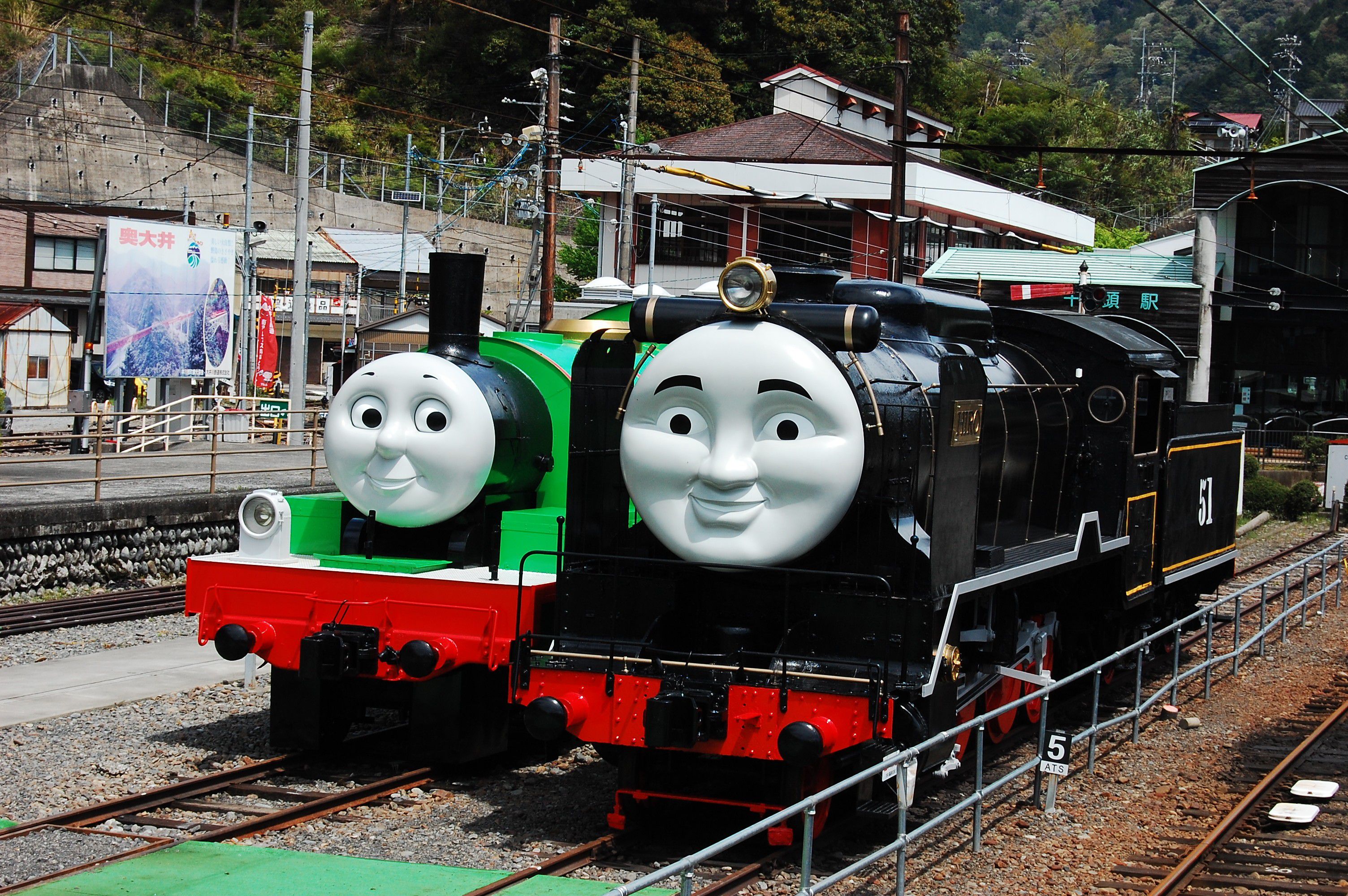 静岡「大井川鐵道」で機関車トーマス乗車体験！本物のSLに出会う旅