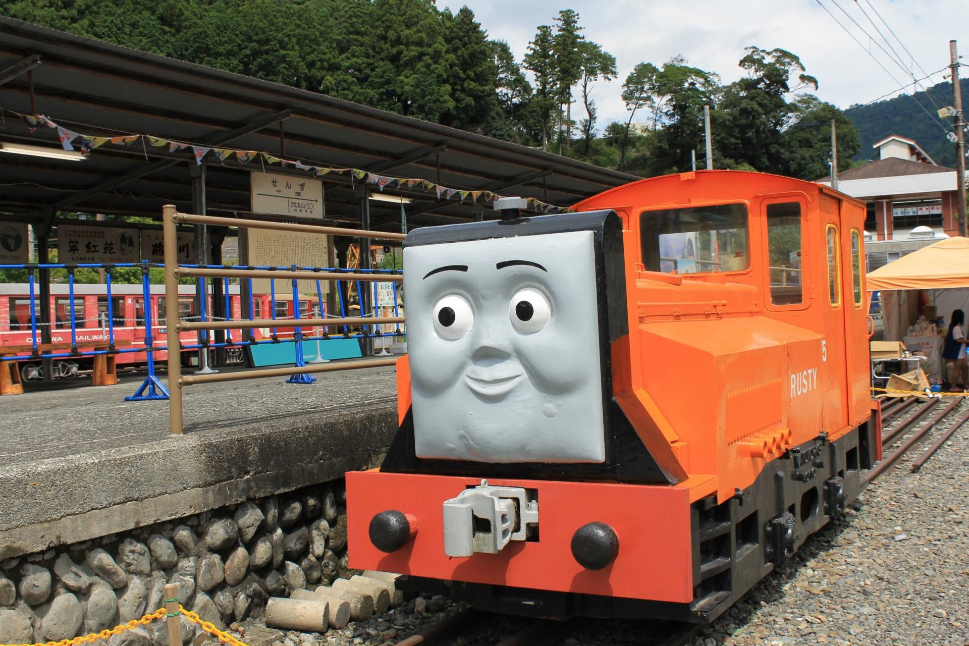 静岡「大井川鐵道」で機関車トーマス乗車体験！本物のSLに出会う旅