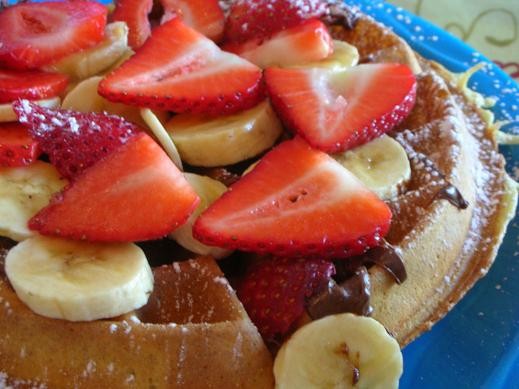 ハワイ・ホノルルの朝食はBogart's Cafe（ボガーツ・カフェ）のパンケーキ！新鮮なフレッシュフルーツと共に