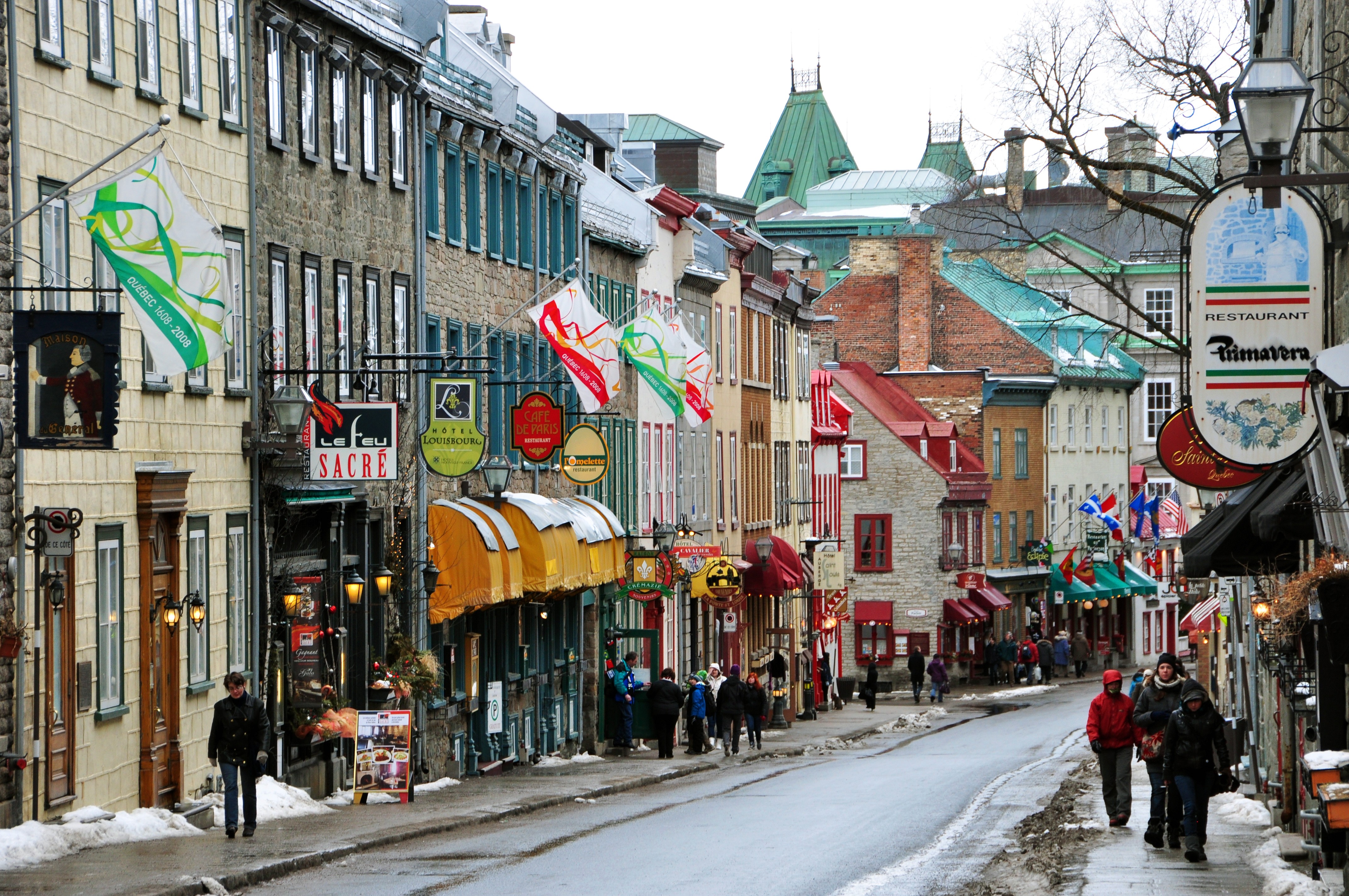 カナダ・ケベック旧市街の歴史地区観光で古き良きヨーロッパ文化を感じよう