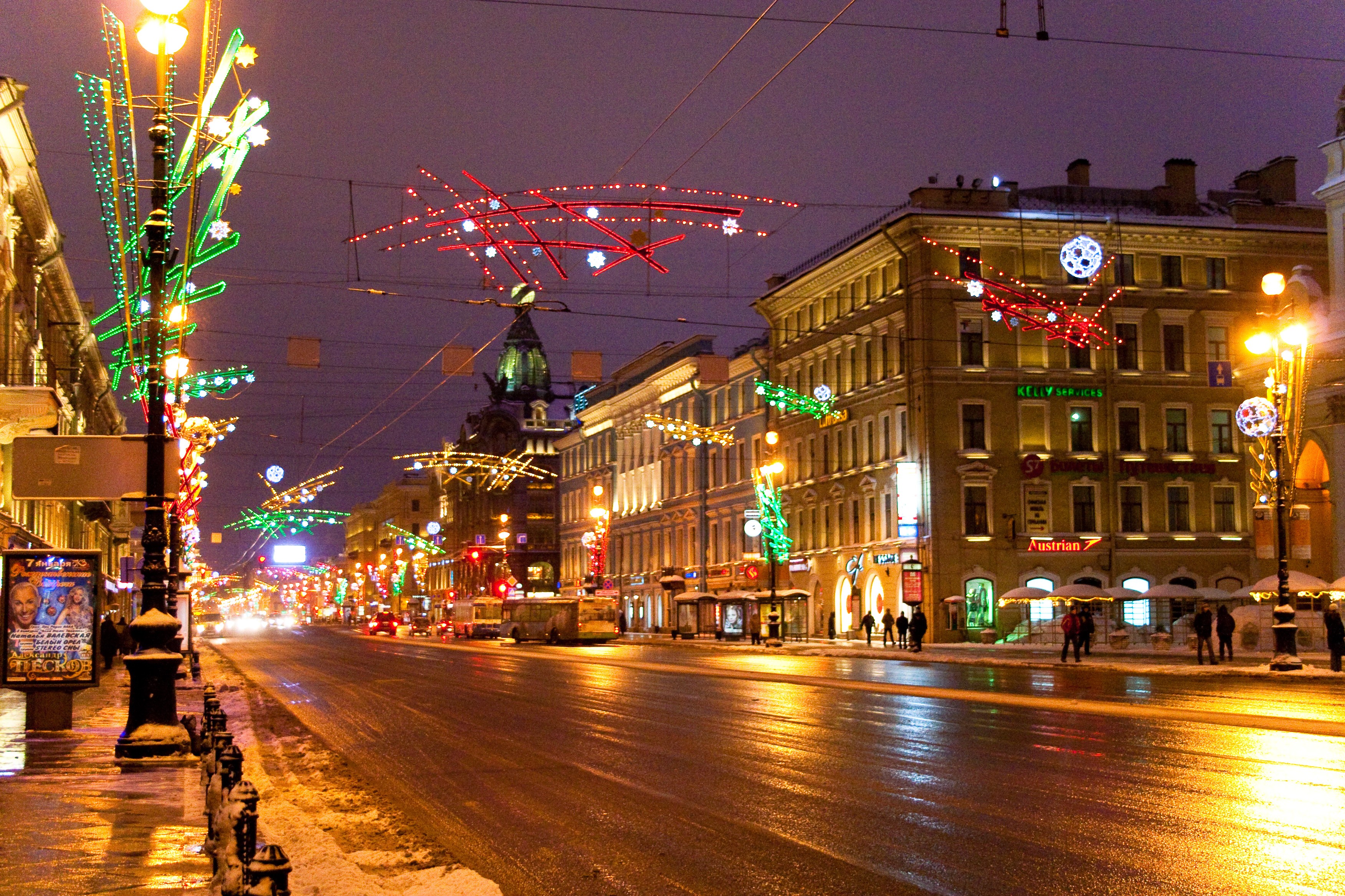 ロシア・サンクトペテルブルクネフスキー大通り見どころ5選！モスクワ駅発世界遺産地区を散歩しよう