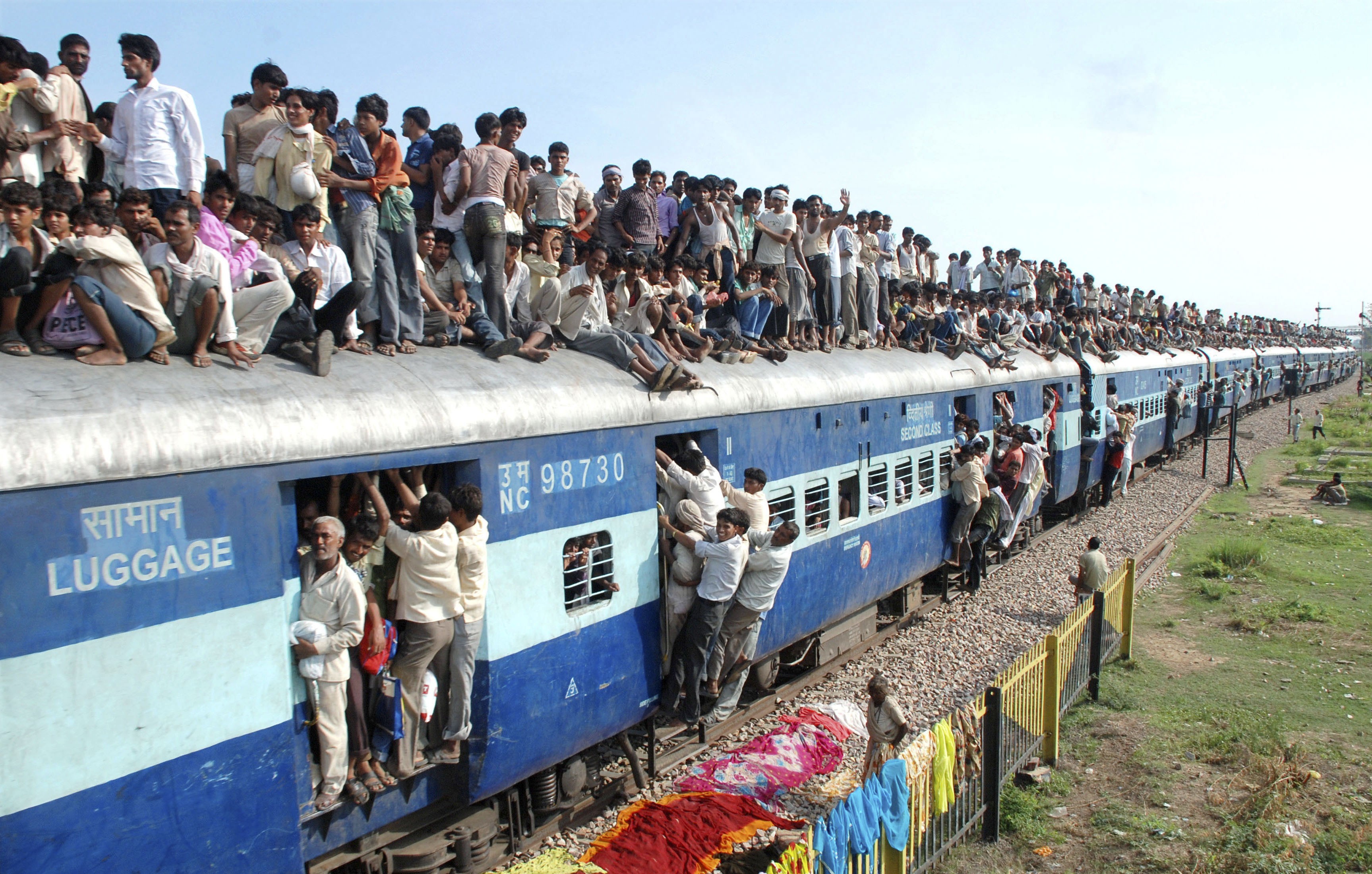 インドの鉄道に乗ってみた！電車予約・乗車方法教えます