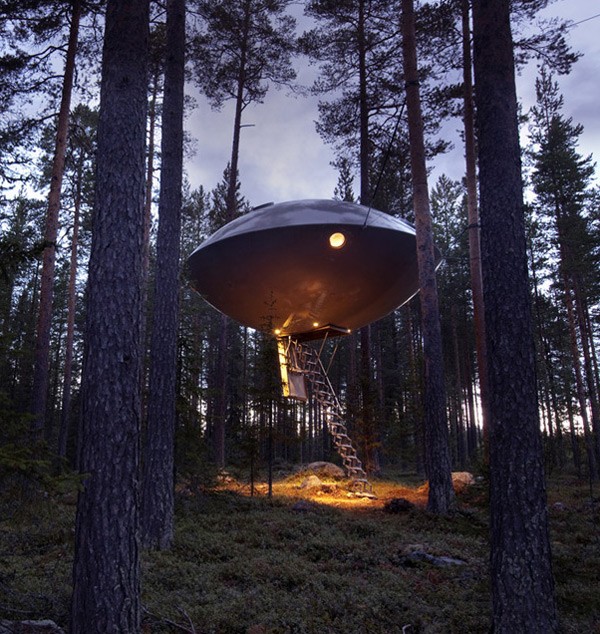 スウェーデン・ハラッズのツリーホテルで自然を贅沢に満喫しよう♡