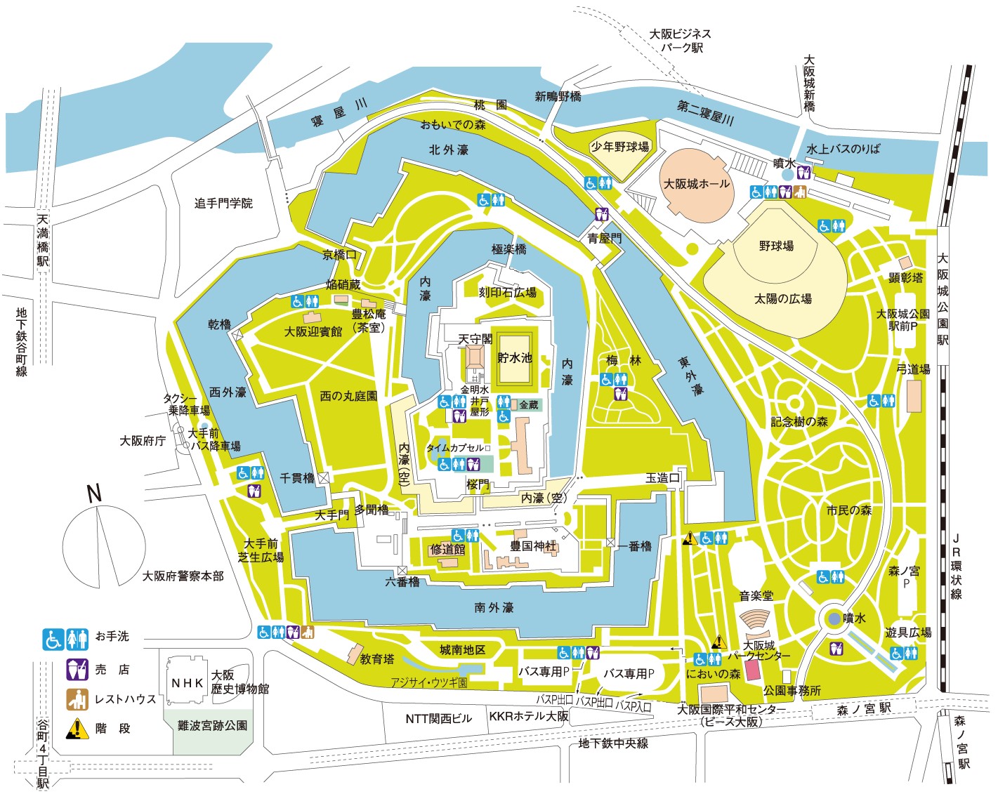 大阪に来たら、日本三名城「大阪城」へ行ってみよう
