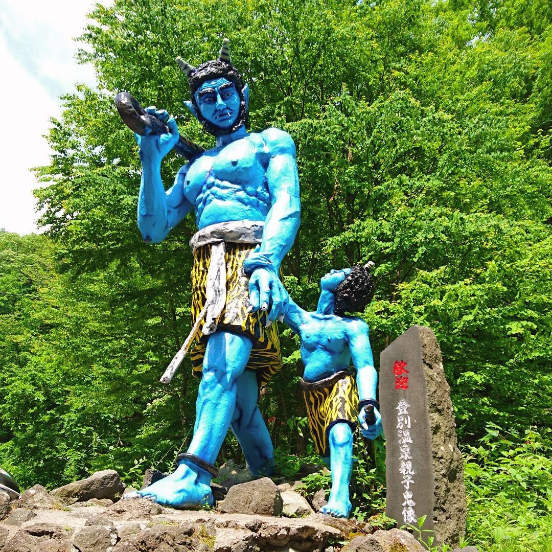 北海道・登別温泉観光！9種の泉質を持つ「温泉のデパート」で鬼や熊と触れ合う！