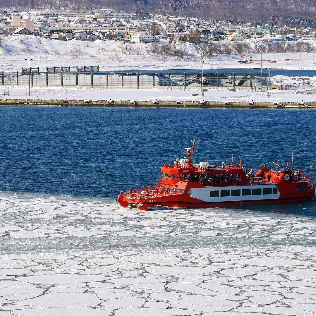 北海道・紋別に観光するなら流氷とガリンコ号！その勇姿を見に行こう