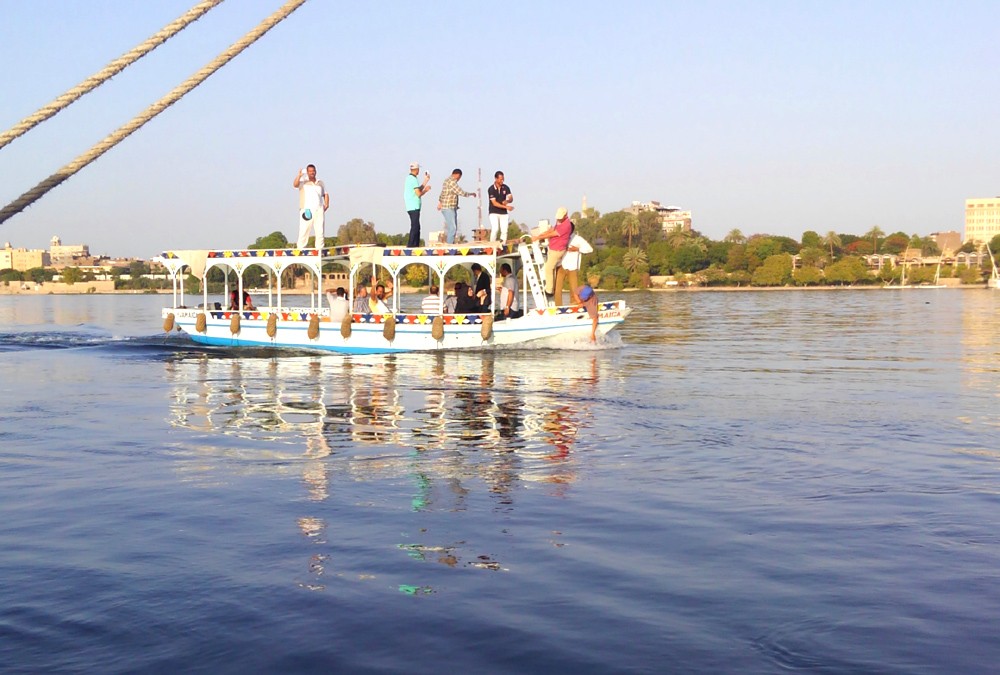 エジプト・ルクソール観光ならファルーカでナイル川サンセットクルーズがおすすめ！