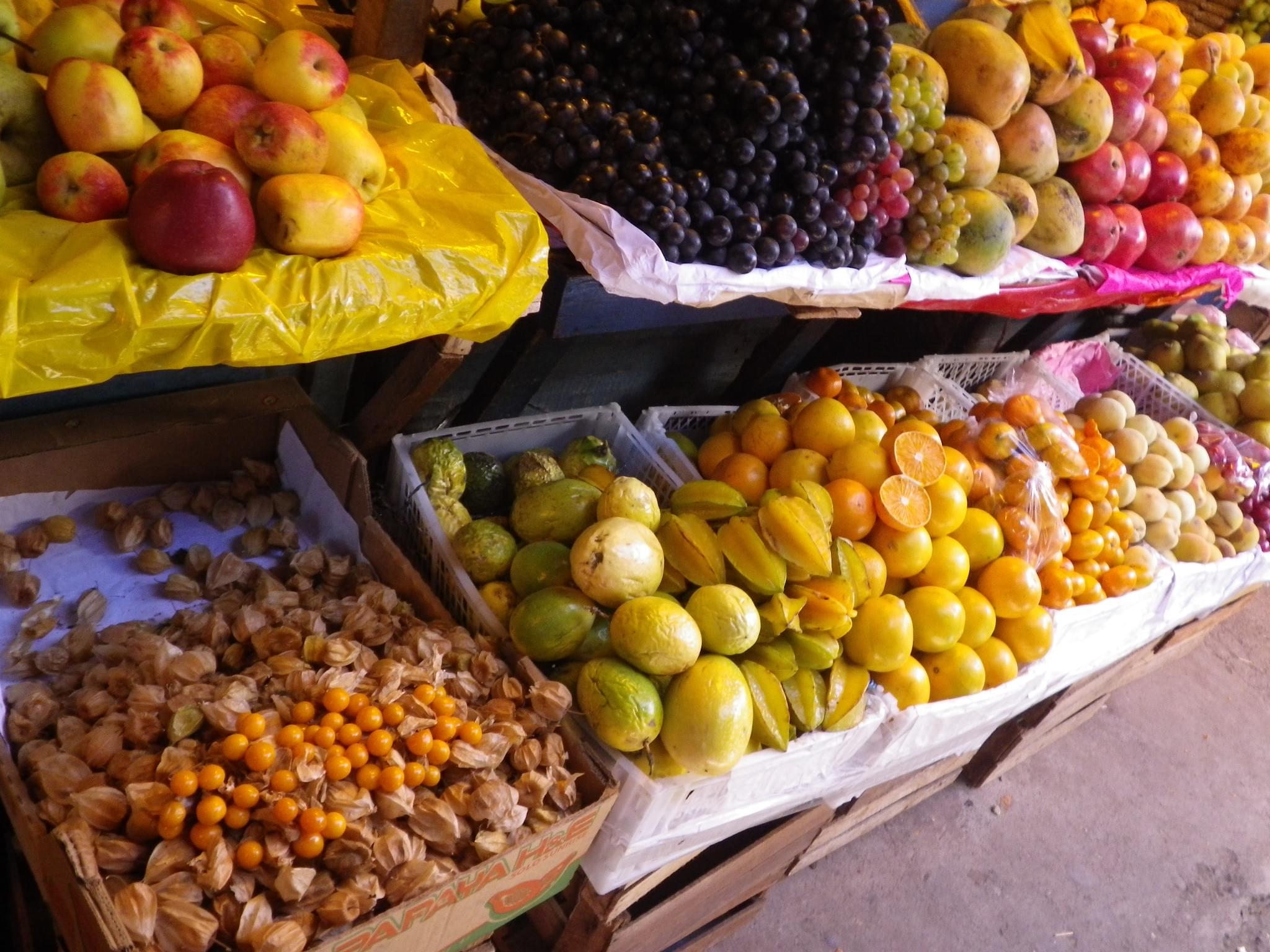 南米ならでは！食材あふれるペルー・クスコの市場観光が楽しい