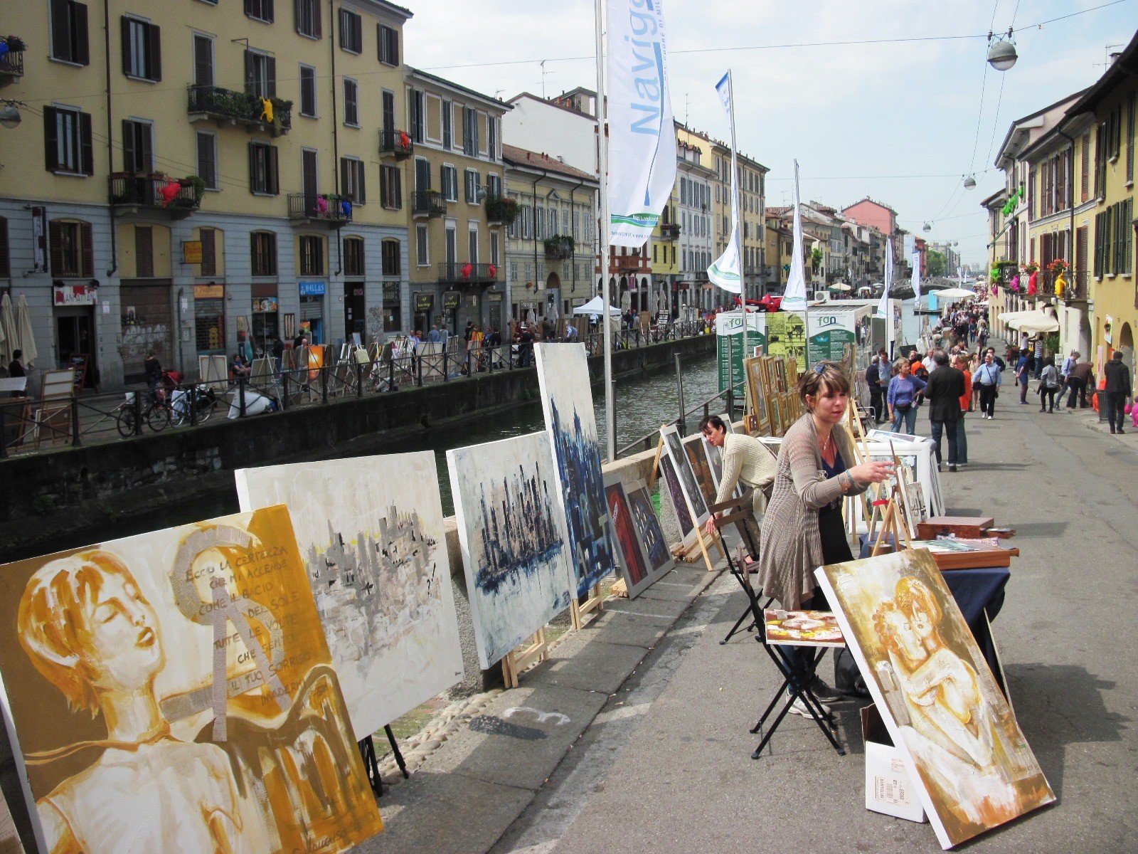 イタリア旅行の日曜日はミラノ！月末はナヴィリオの骨董市がおすすめ！