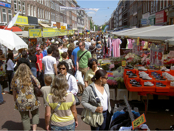 オランダ・アムステルダム、人気ショッピングストリートでお買い物三昧♡