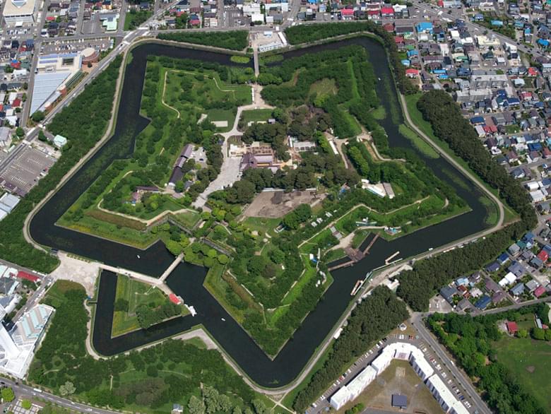 【北海道】函館に行ったら五稜郭タワー観光すべし！圧巻の星型城壁