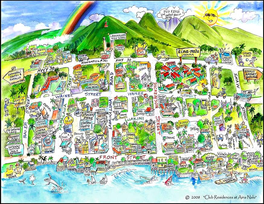 マウイ島の観光エリア"ラハイナ・タウン"！おすすめショッピング、レストラン＆ダイビングスポット！