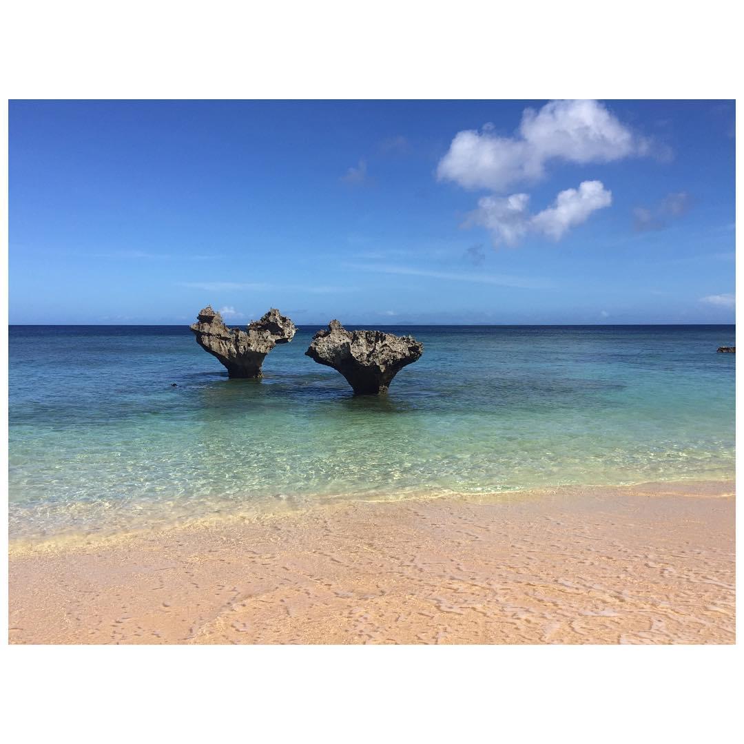 沖縄県・古宇利島 のハートロック！嵐のCMでも紹介された恋の島へGo！