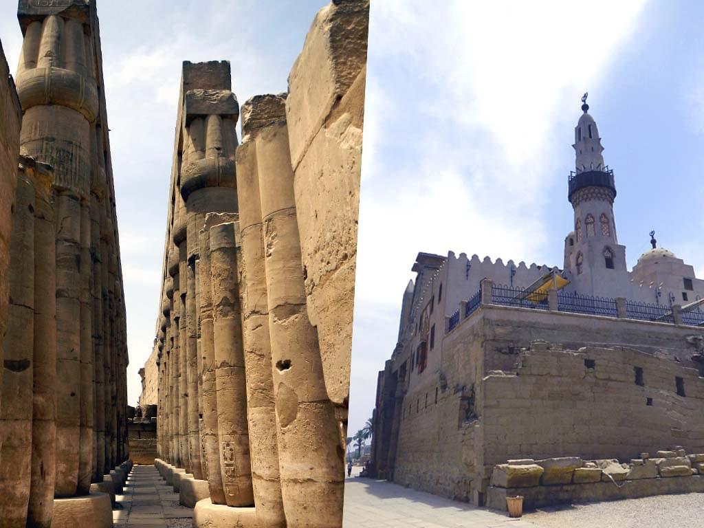 エジプト観光で行くべきパワースポット！ルクソール神殿と神殿内で息づく現代のモスク