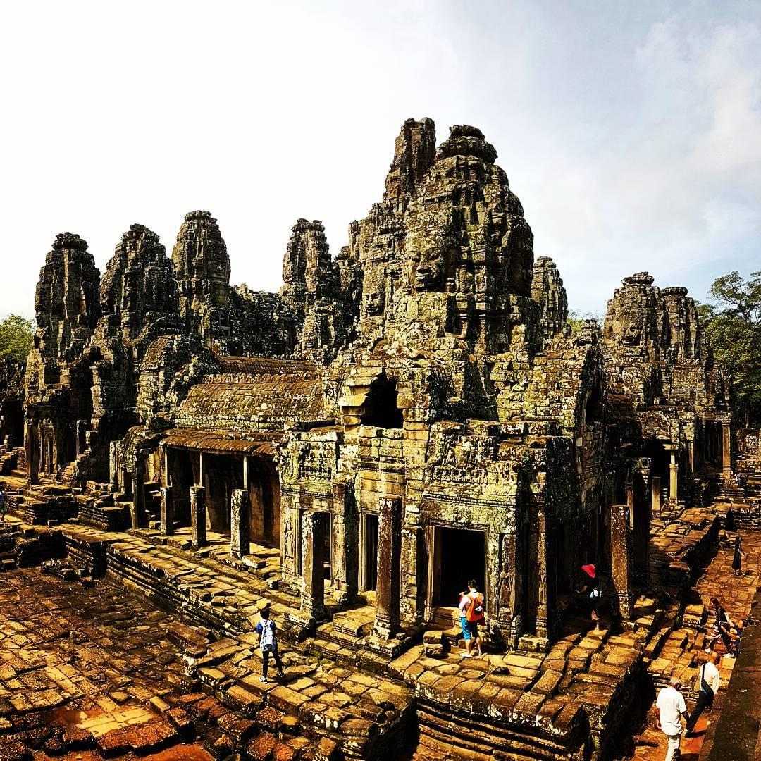 【カンボジア】アンコール・トムの中心寺院、バイヨンのルートをご案内！　
