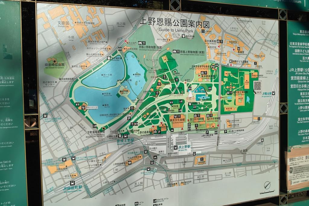 上野公園の駐車場はどこにある？楽々マイカーでアプローチ、スマート駐車