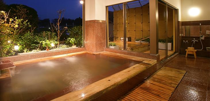 千葉館山の人気温泉「海の湯宿花しぶき」日帰りでも個室貸切風呂の利用OK！