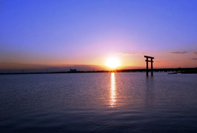 photo by max max - Sunset at Kasumigaura