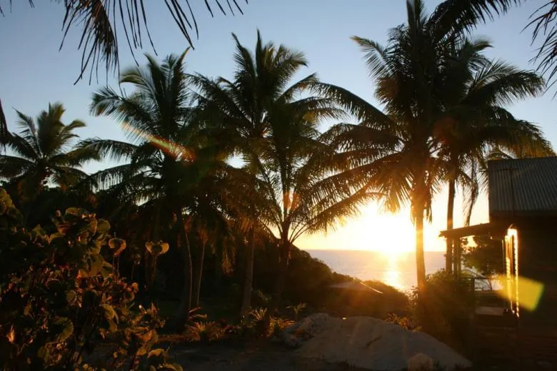 Photo by Pia Waugh Sunset at Niue from our hotel