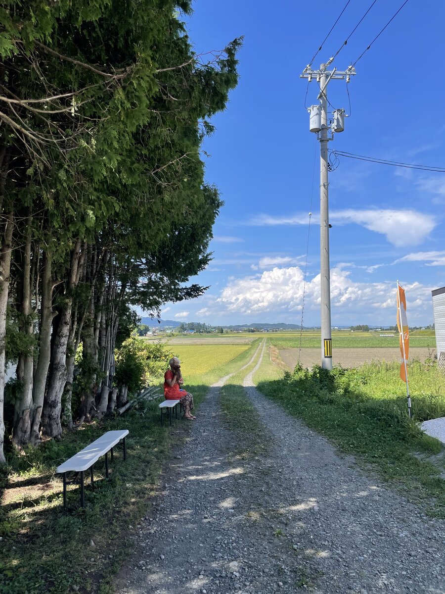 北海道夕張郡由仁町でわんことおすすめアイスクリーム！！